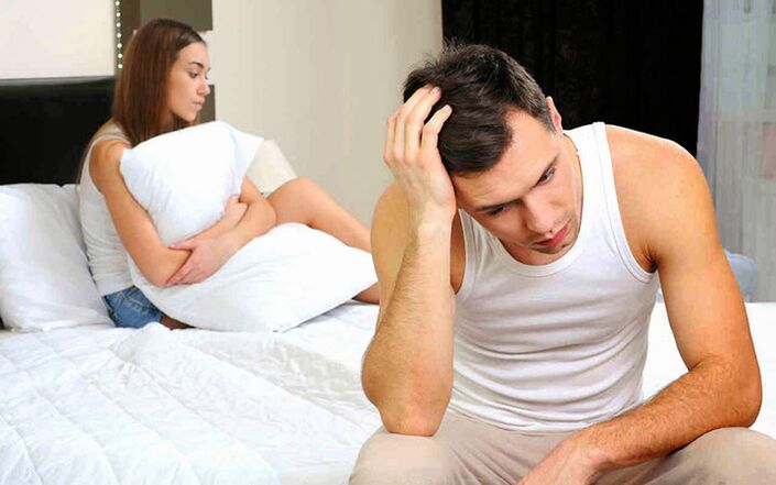 Nedostatak seksualne želje kod muškarca neizravan je znak prostatitisa