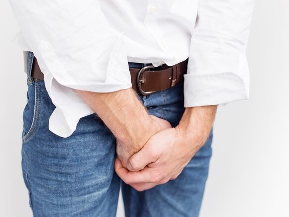 bol u preponama zbog bakterijskog prostatitisa