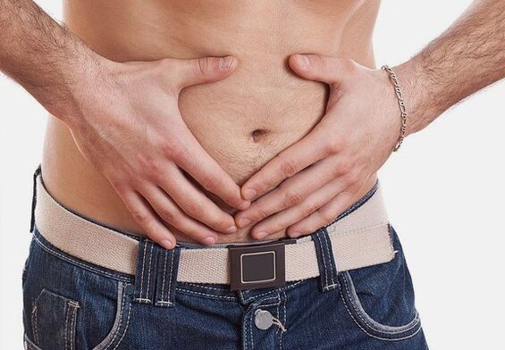 Bol u donjem dijelu trbuha karakterističan je znak prostatitisa kod muškaraca