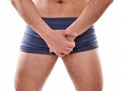 Bolovi u genitalnom području i testisima s neupalnim oblikom prostatitisa